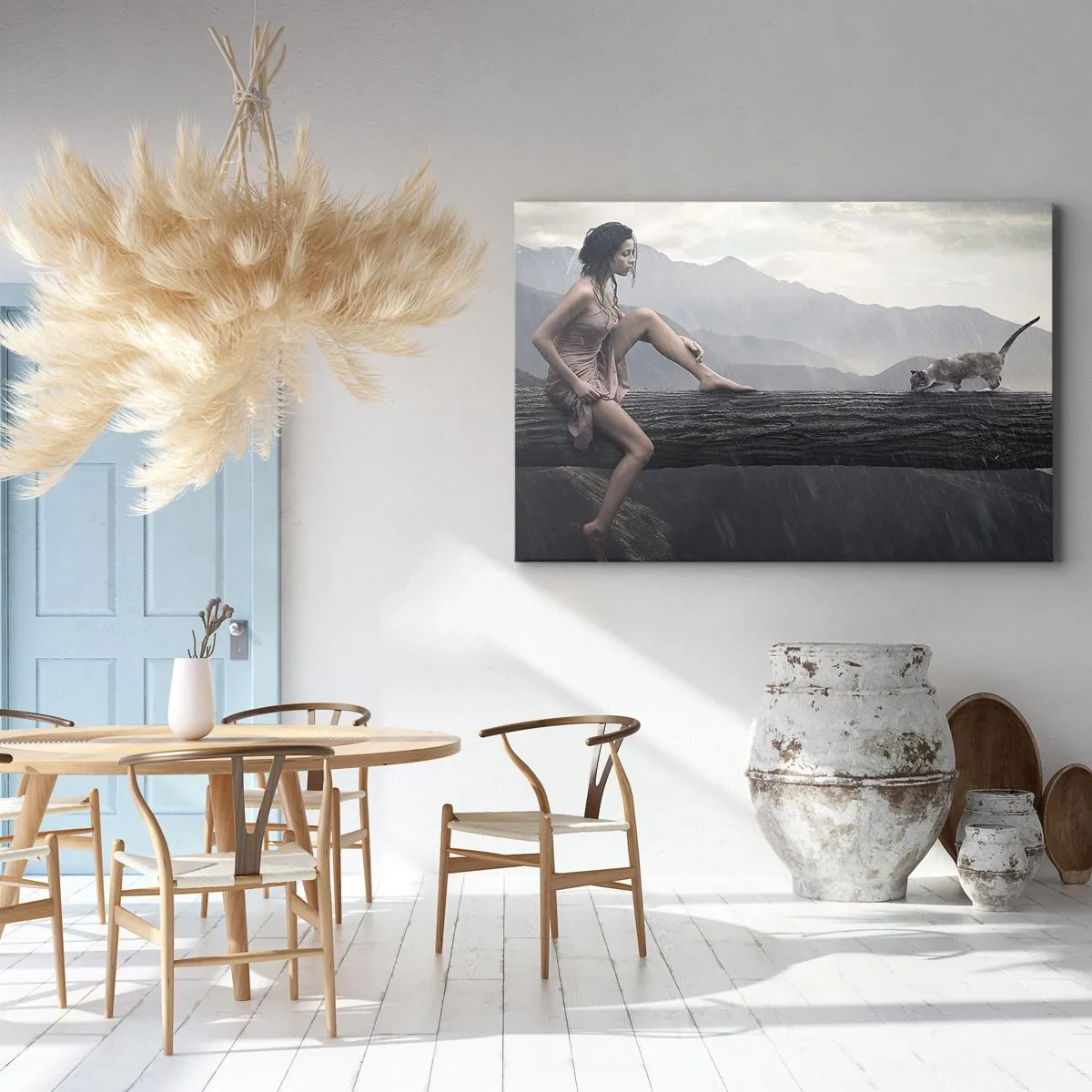 Canvastavla - Bild på duk - Skönhetens topp - 120x80 cm