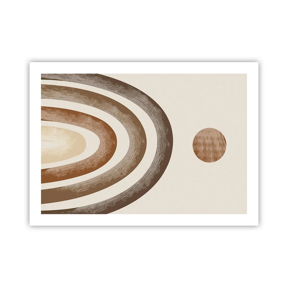 Affisch - I den avlägsna galaxen - 70x50 cm