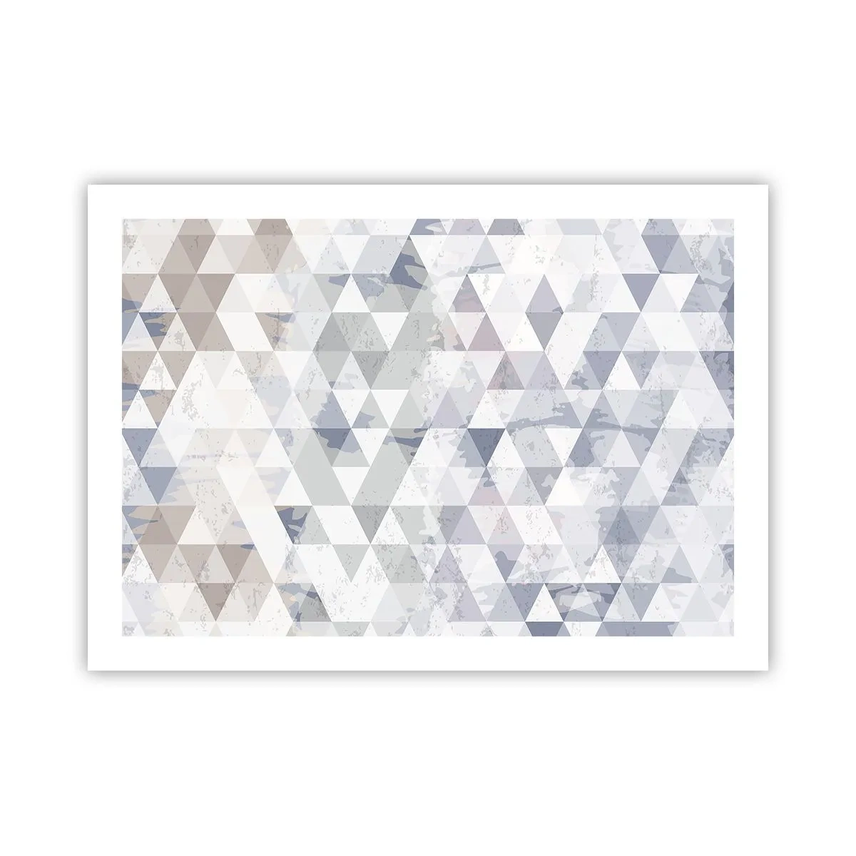 Affisch - Trianglar - 70x50 cm