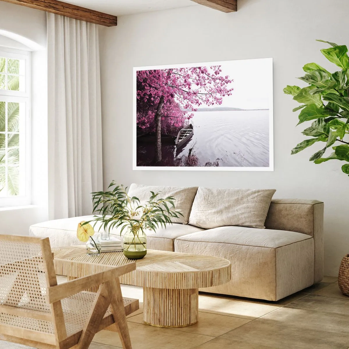 Affisch - I rosa tystnad - 70x50 cm