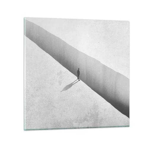 Glastavla - Bild på glas - Tydligt mål - 30x30 cm