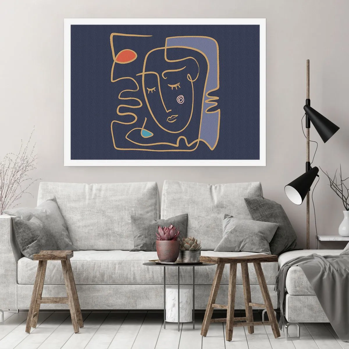 Affisch - I drömmarnas värld - 70x50 cm