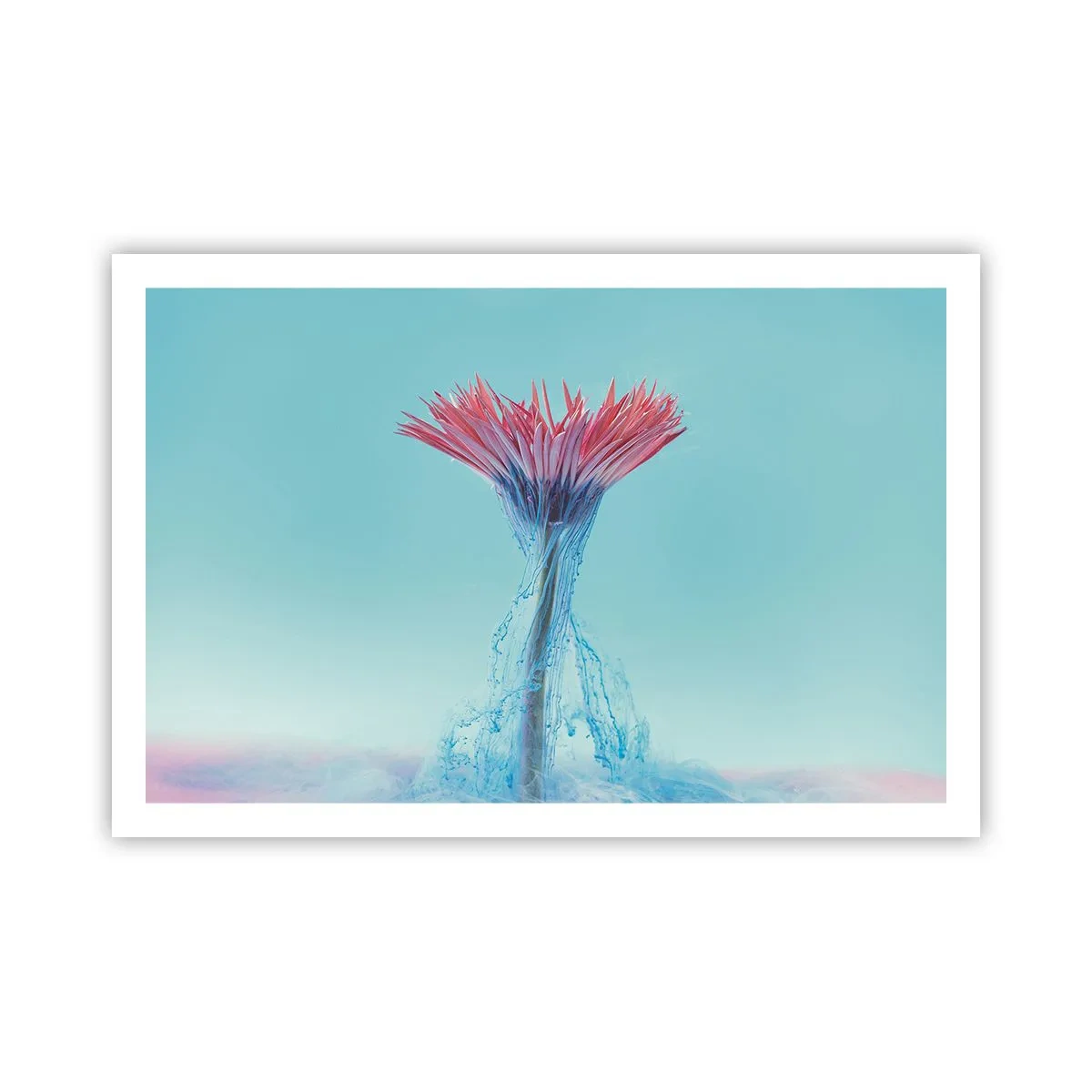 Affisch - I upplivande famn - 91x61 cm