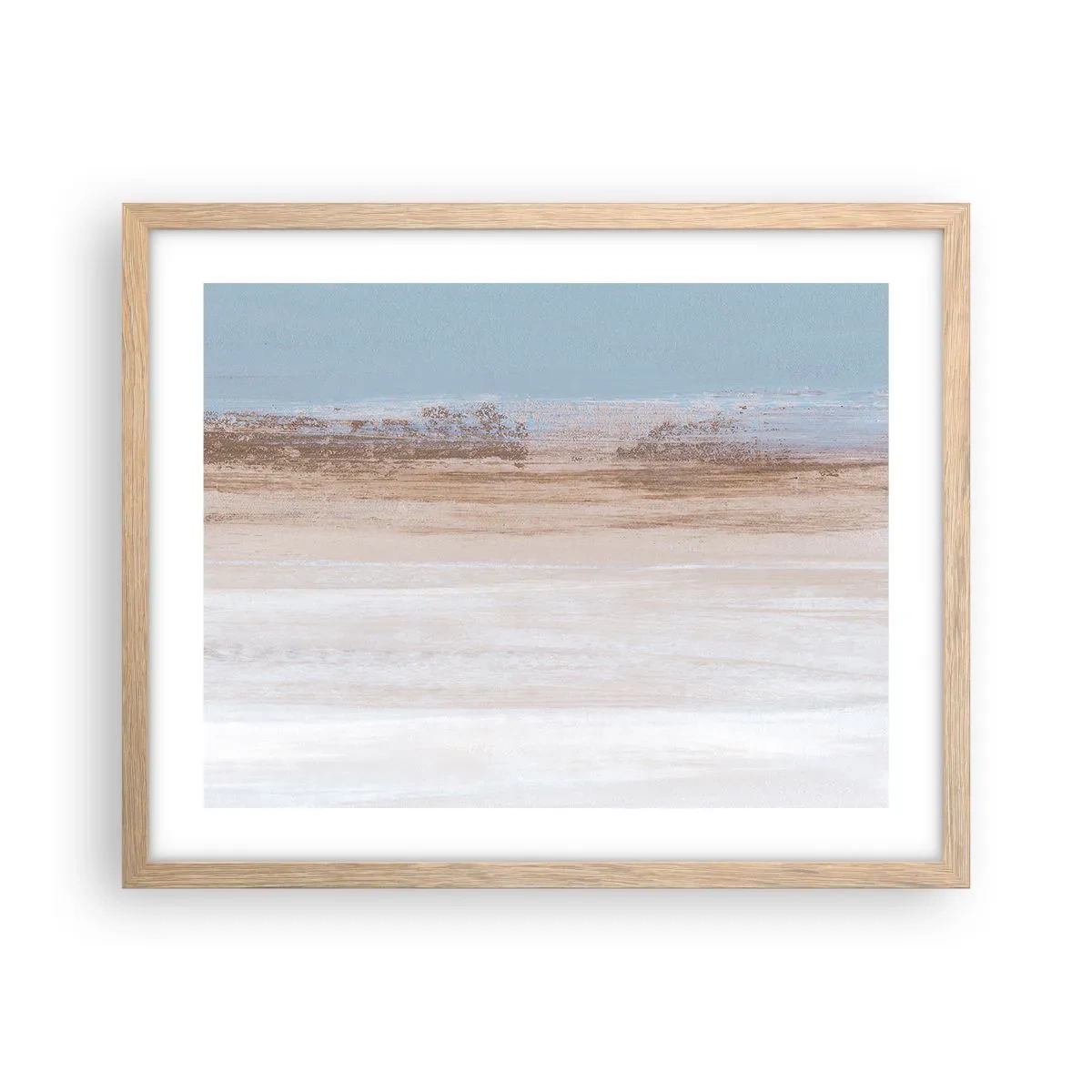 Affisch i ram av ljusek - Tvetydigt landskap - 50x40 cm