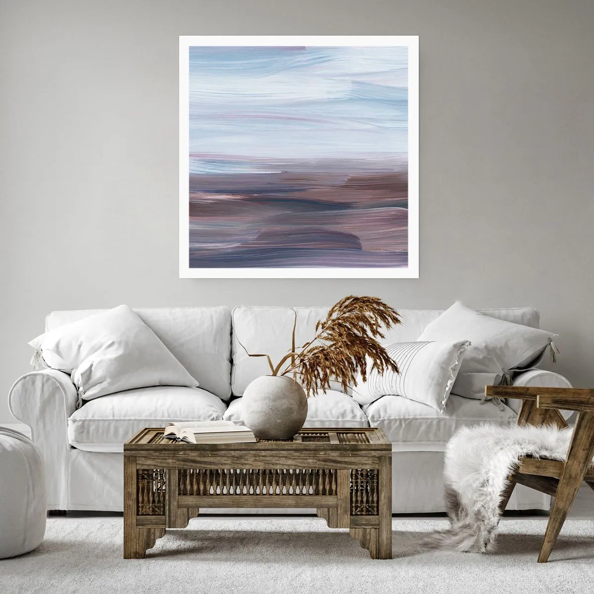 Affisch - Element: vatten - 60x60 cm