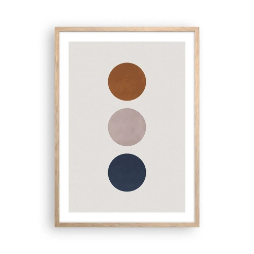 Affisch i ram av ljusek - Perfektionens symbol - 50x70 cm