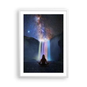 Affisch i vit ram - Absolut harmoni - 50x70 cm