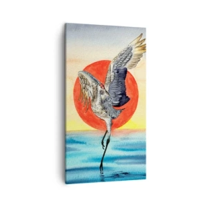 Canvastavla - Bild på duk - Dags att gå tillbaka - 45x80 cm