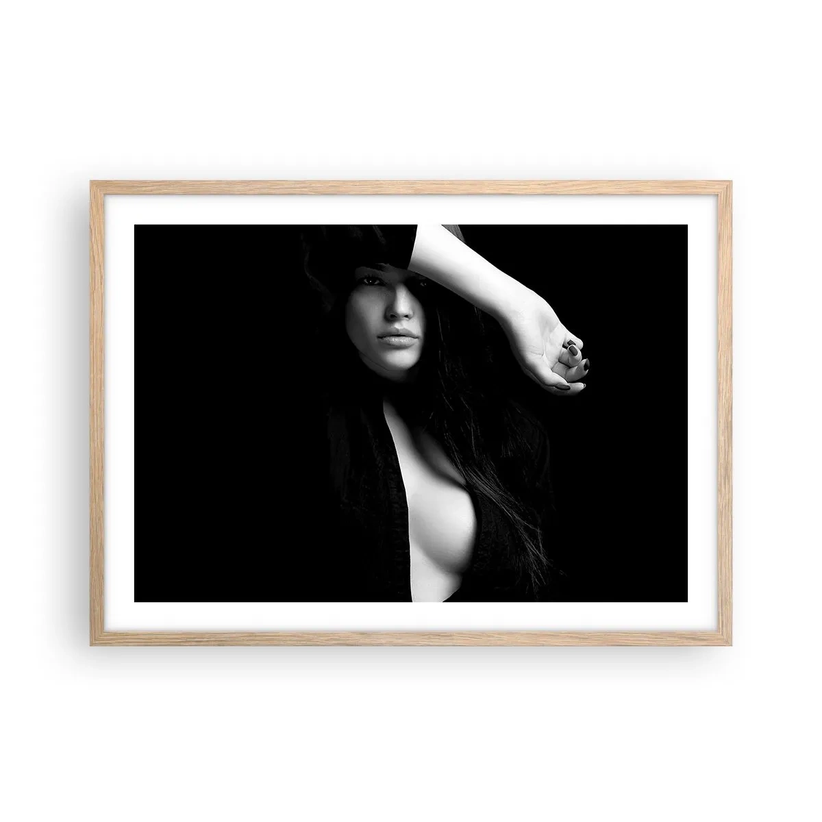 Affisch i ram av ljusek - Förförelsens skola - 70x50 cm