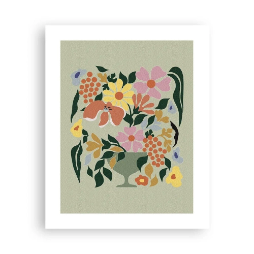 Affisch - En bukett full av liv - 40x50 cm