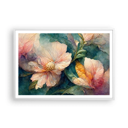 Affisch i vit ram - Bara subtilitet - 100x70 cm