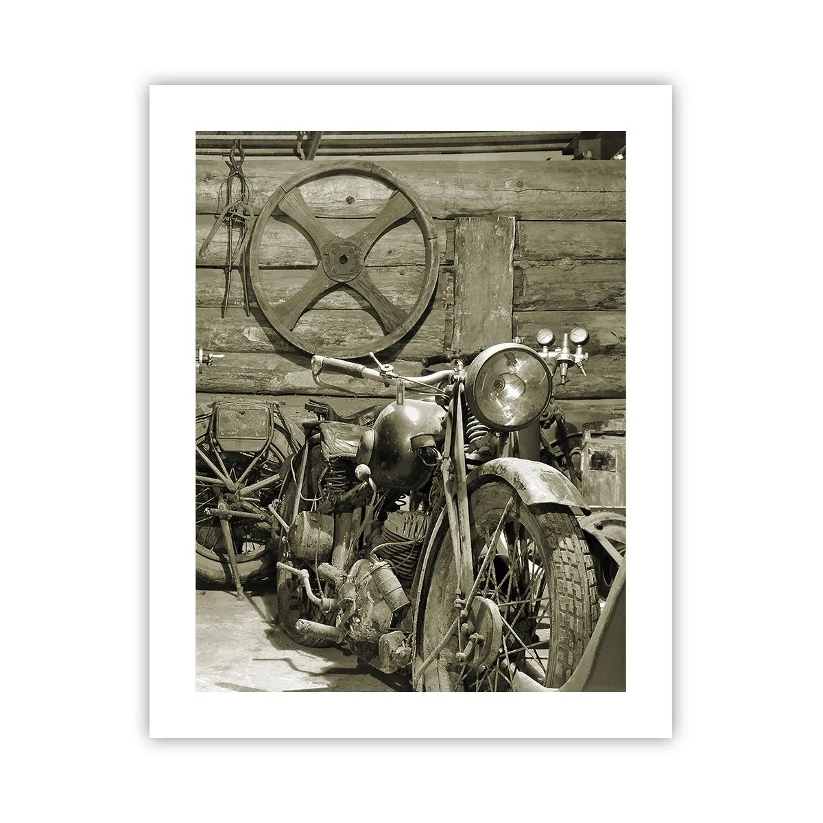 Affisch - I onkel Lasses skjul - 40x50 cm