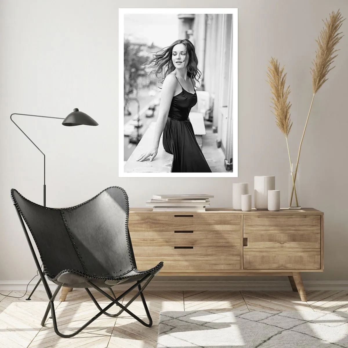 Affisch - Säkert en Parisbo - 70x100 cm