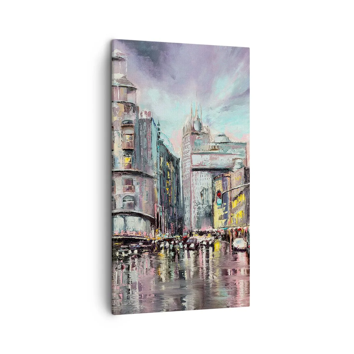 Canvastavla - Bild på duk - Det blir en lyckad kväll - 45x80 cm