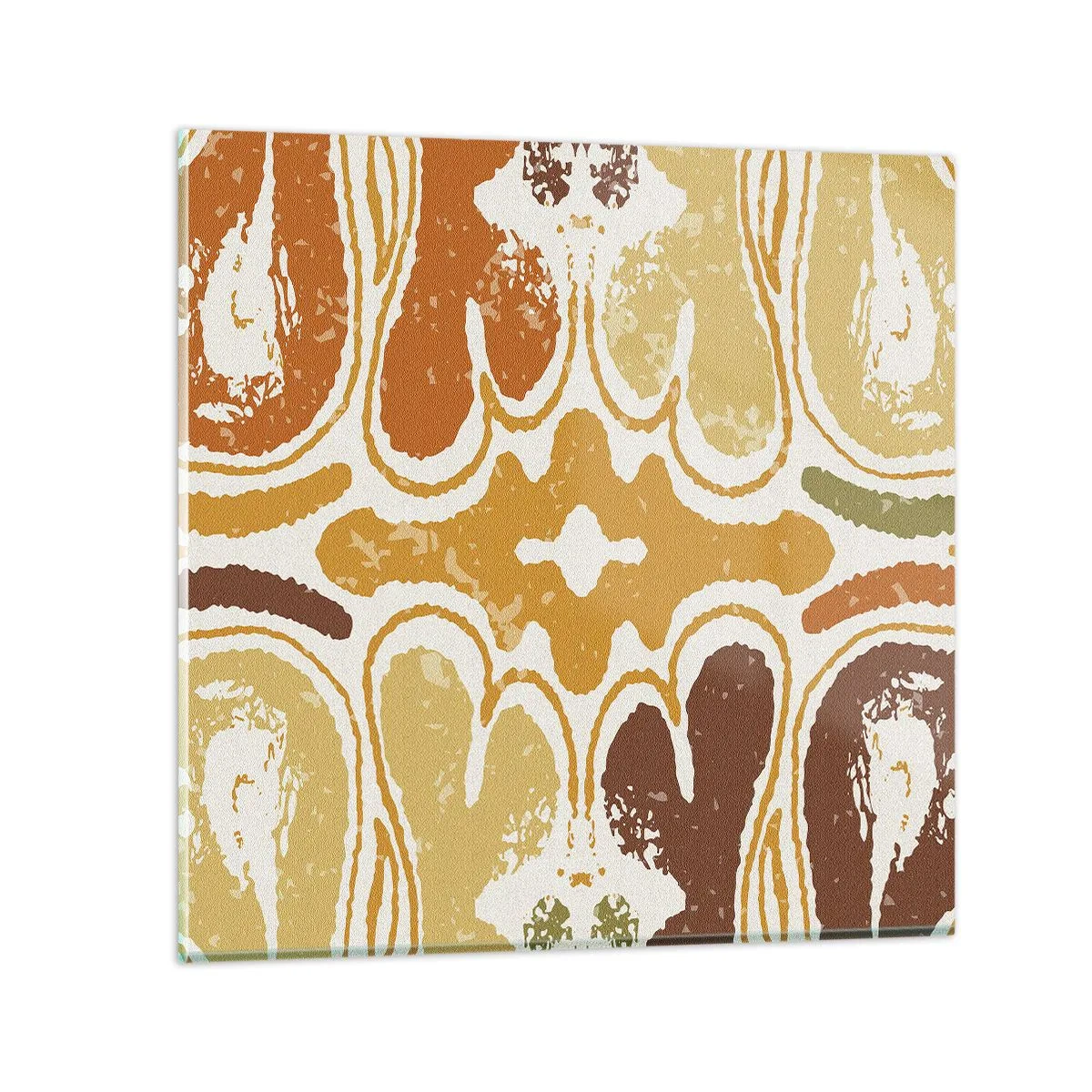 Glastavla - Bild på glas - Sentimental abstraktion - 60x60 cm