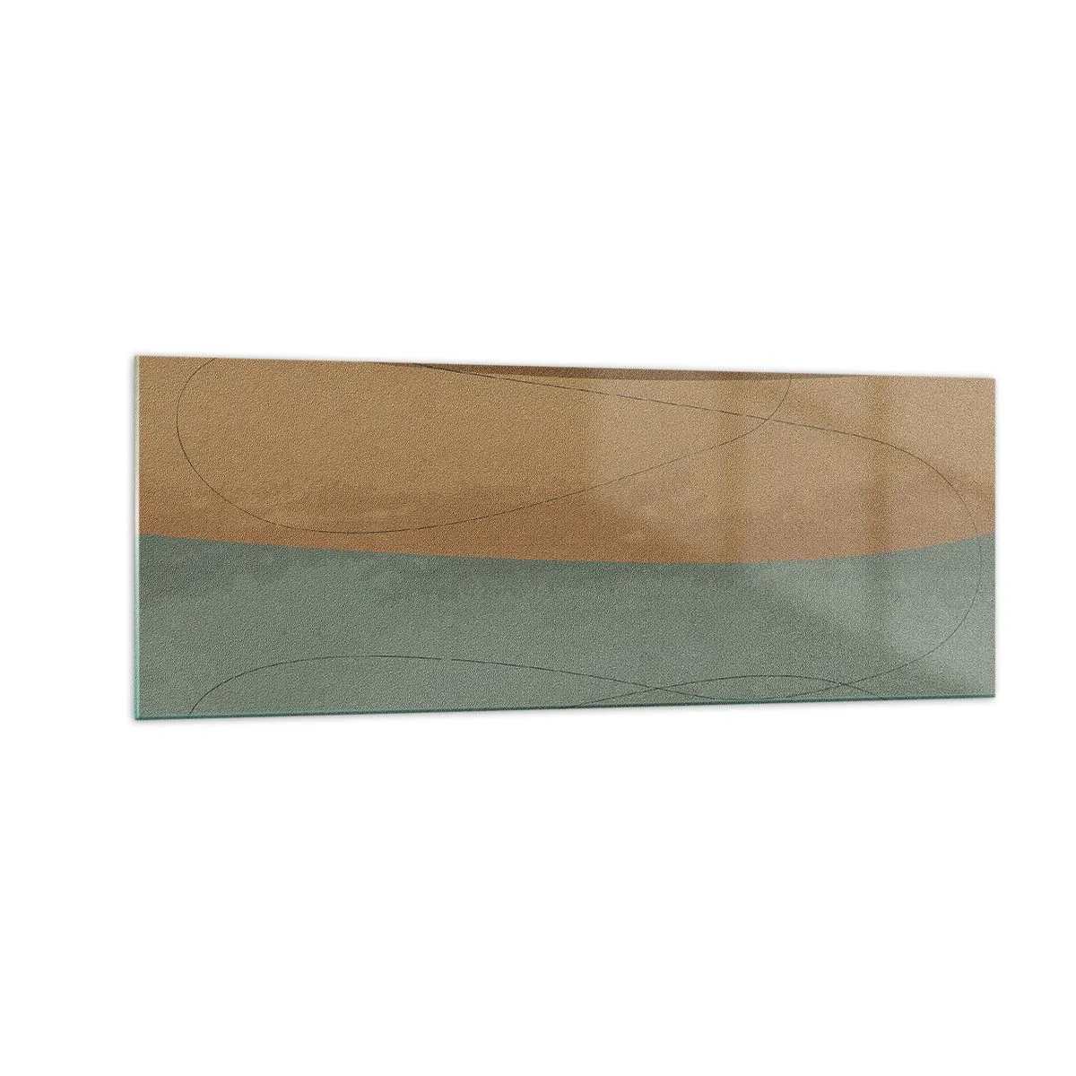 Glastavla - Bild på glas - Horisontell komposition - 140x50 cm