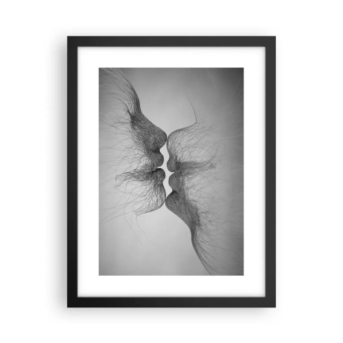 Affisch i svart ram - Vindens kyss - 30x40 cm