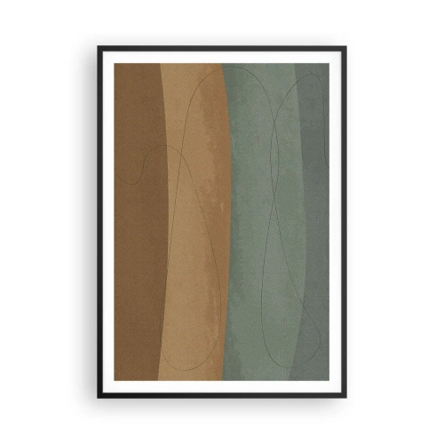 Affisch i svart ram - Horisontell komposition - 70x100 cm