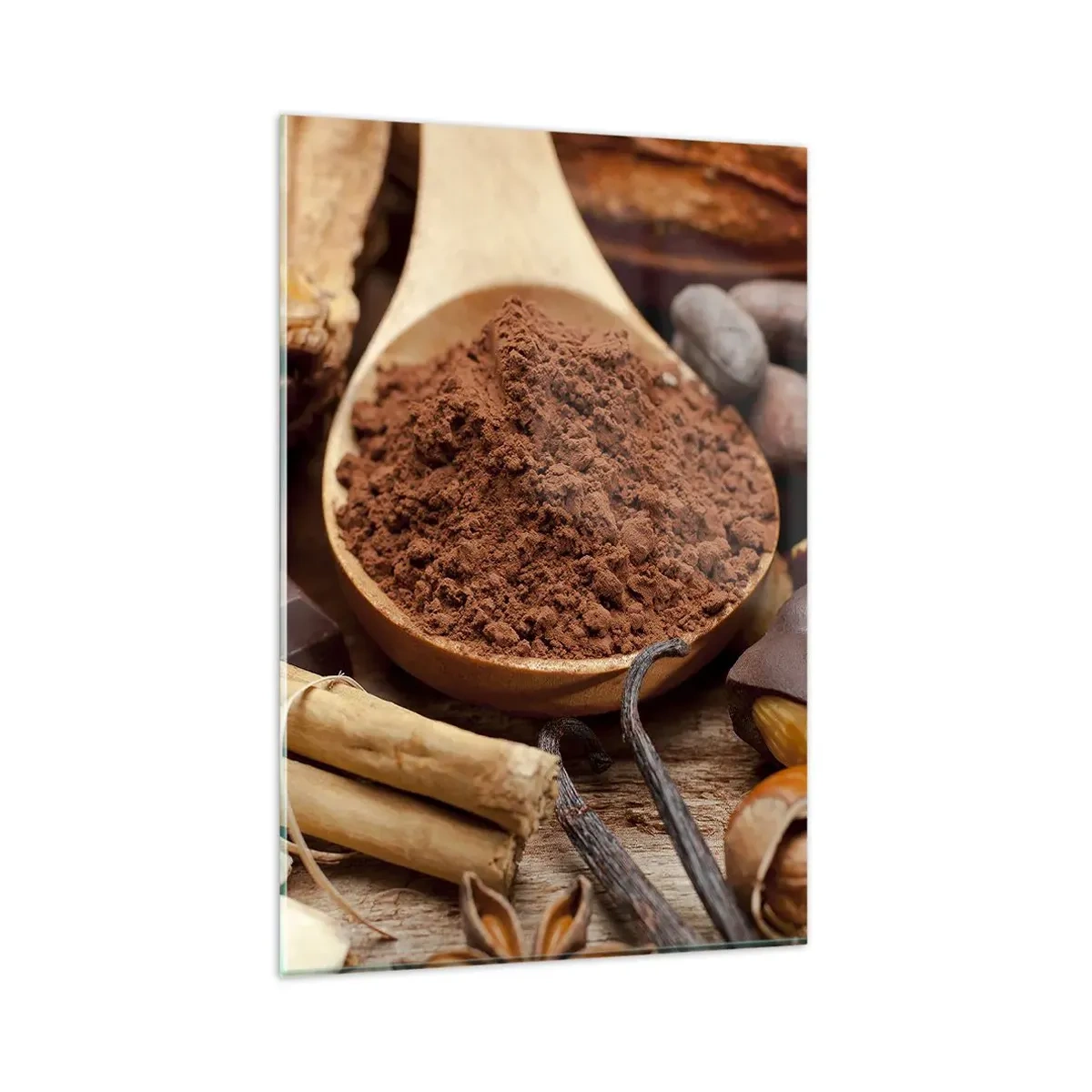 Glastavla - Bild på glas - Bäst för sorgen - 80x120 cm