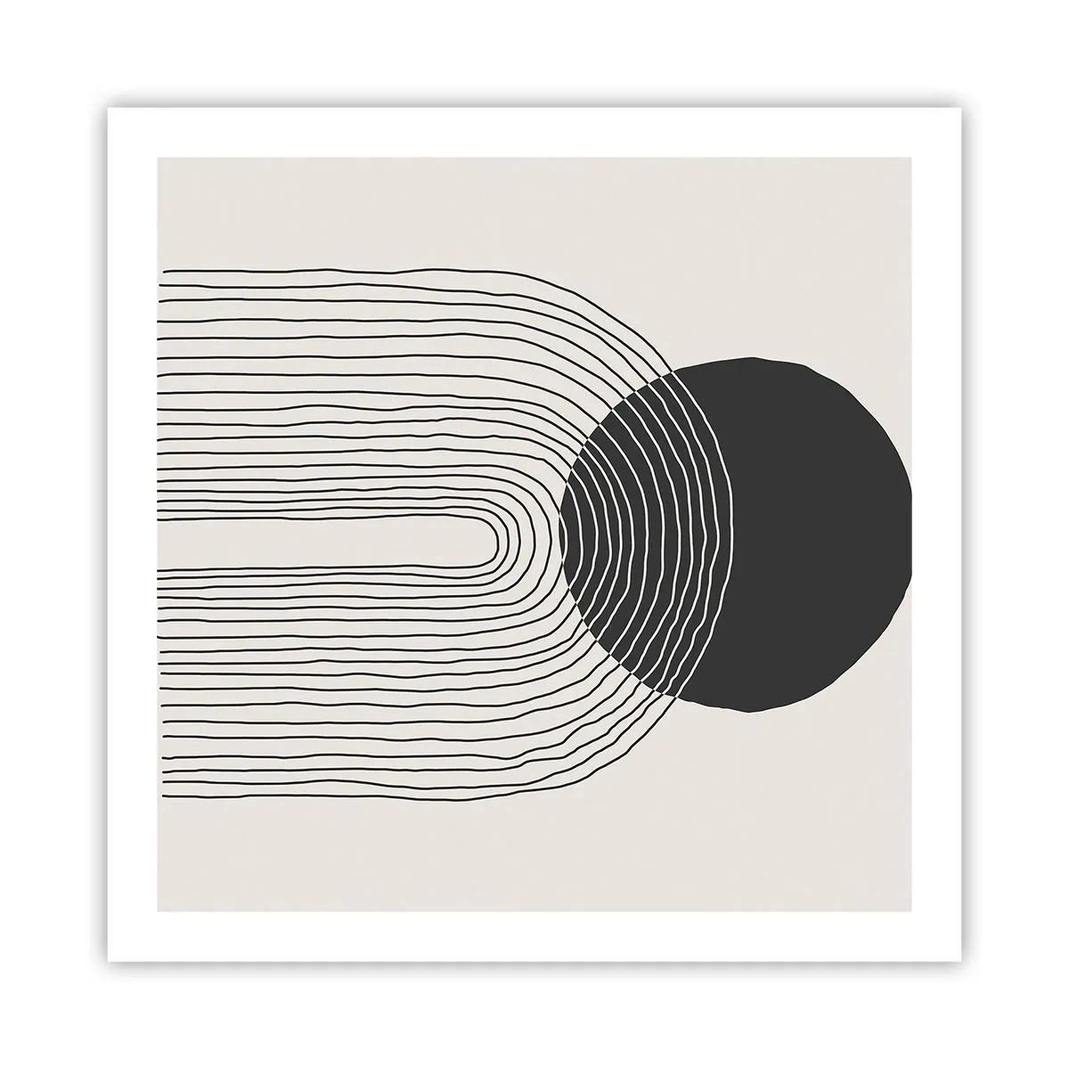 Affisch - Darr och säkerhet - 60x60 cm