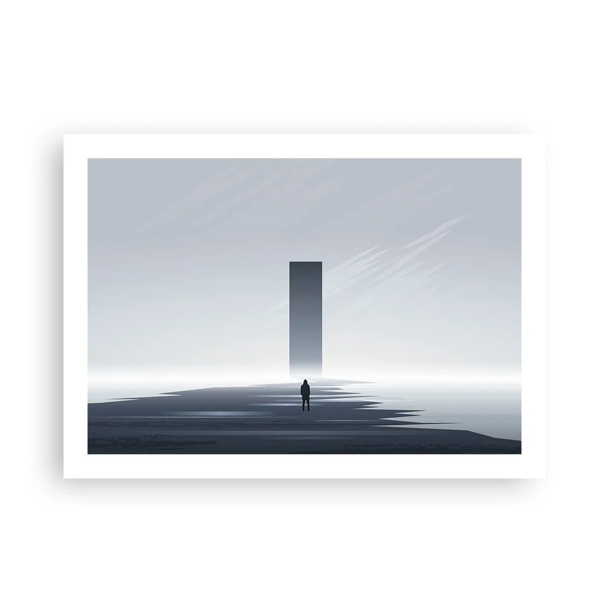 Affisch - Möjlighet eller hot? - 70x50 cm