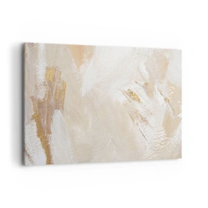 Canvastavla - Bild på duk - Pastellfärgad komposition - 120x80 cm