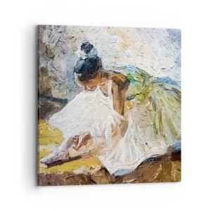 Canvastavla - Bild på duk - Från Degas tavla - 70x70 cm