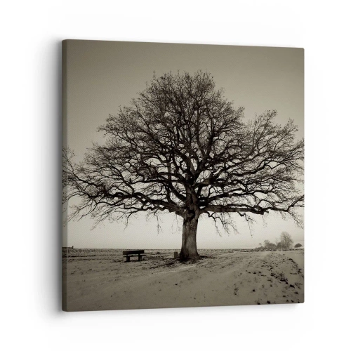 Canvastavla - Bild på duk - Härifrån till evighet - 30x30 cm