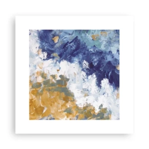 Affisch - Elementens dans - 30x30 cm