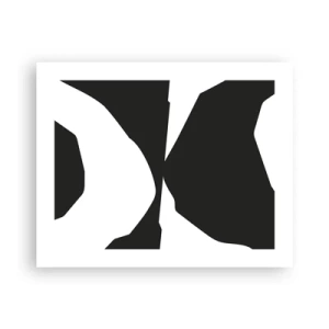 Affisch - Positiv-negativ - 50x40 cm