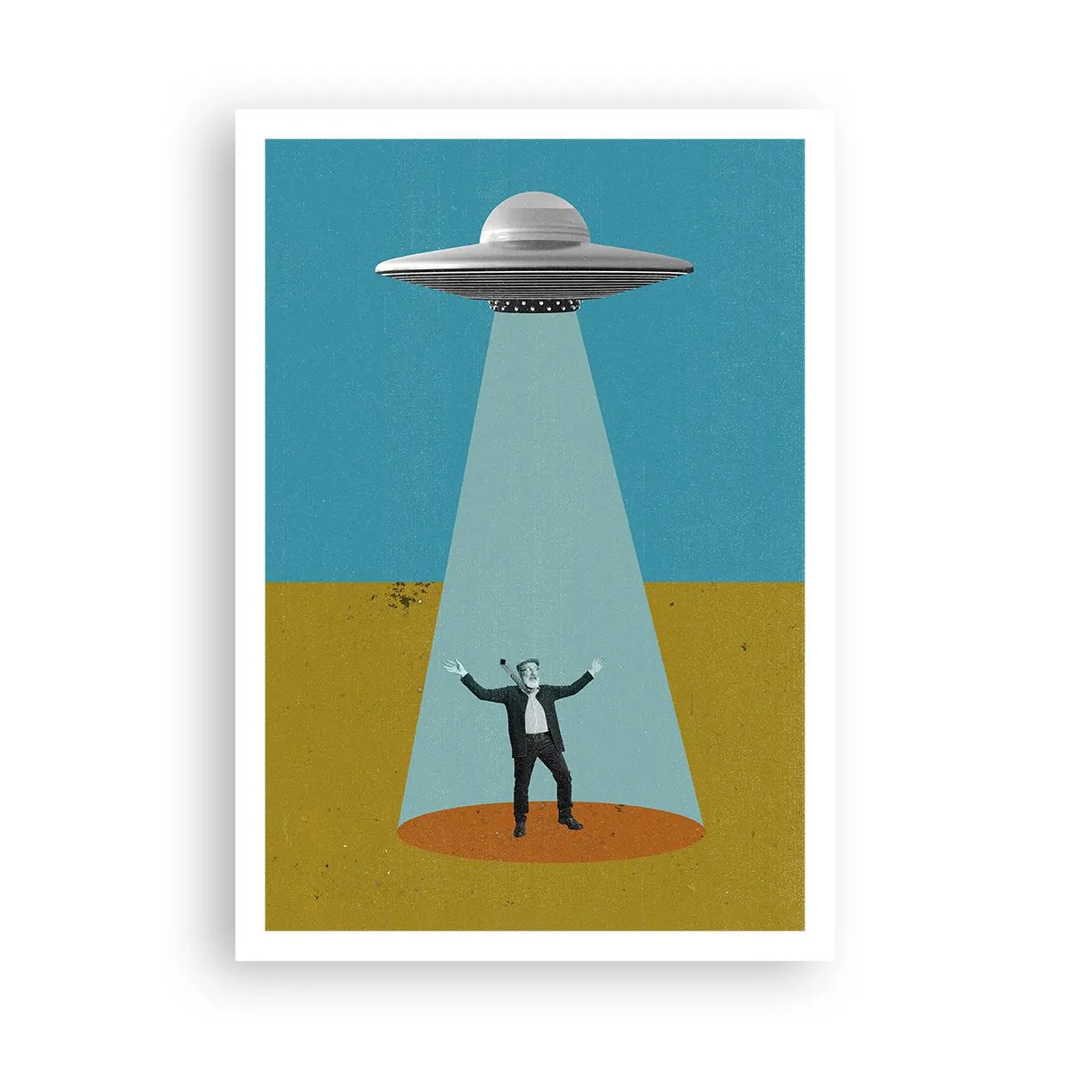 Affisch - Ett nära möte - 70x100 cm