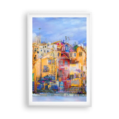 Affisch i vit ram - Vi är tillsammans - 61x91 cm