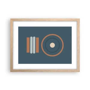 Affisch i ram av ljusek - Sakens kärna - 40x30 cm