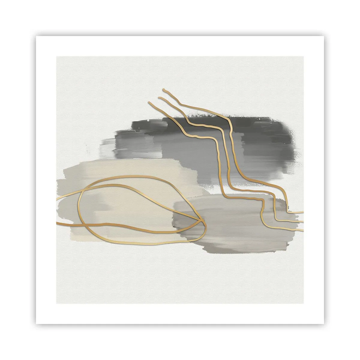 Affisch - Varaktighet och rörelse - 50x50 cm