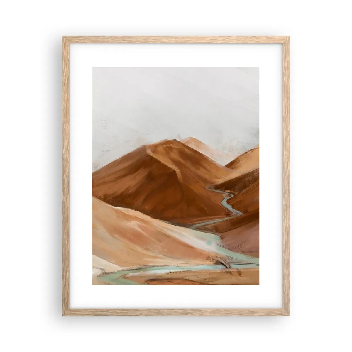 Affisch i ram av ljusek - Till källan - 40x50 cm