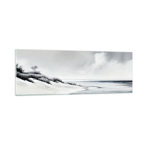 Glastavla - Bild på glas - Alltid tillsammans - 90x30 cm