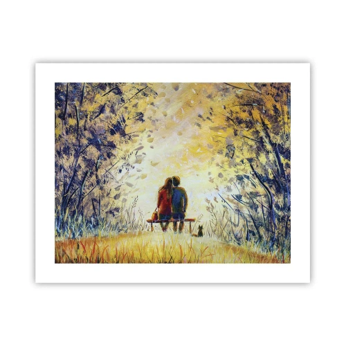 Affisch - Magisk stund - 50x40 cm