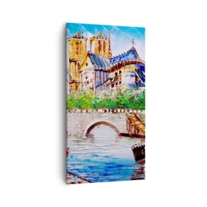 Canvastavla - Bild på duk - Deras tid är aldrig förbi - 55x100 cm