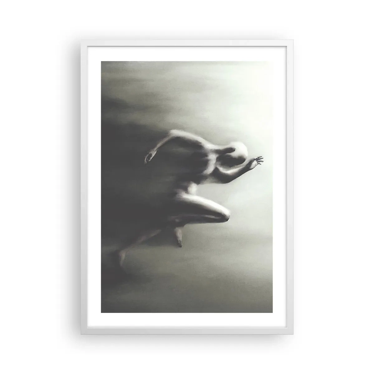 Affisch i vit ram - Omöjlig att stoppa - 50x70 cm