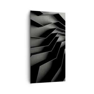 Canvastavla - Bild på duk - Rumslig ordning - 65x120 cm