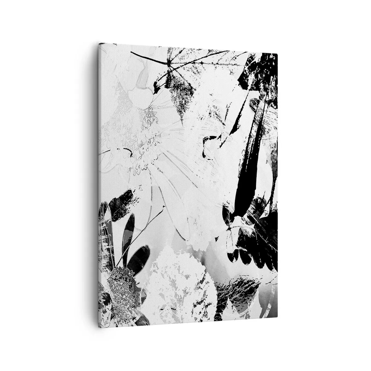 Canvastavla - Bild på duk - Höst i negativet - 50x70 cm
