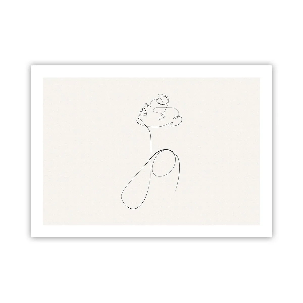 Affisch - Förvirrad i drömmarna - 70x50 cm