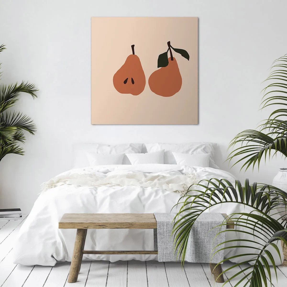 Canvastavla - Bild på duk - Bara sötma - 50x50 cm