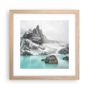 Affisch i ram av ljusek - På vakt - 30x30 cm