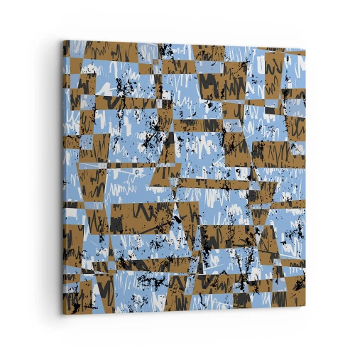 Canvastavla - Bild på duk - Icke-folkligt urklipp - 60x60 cm