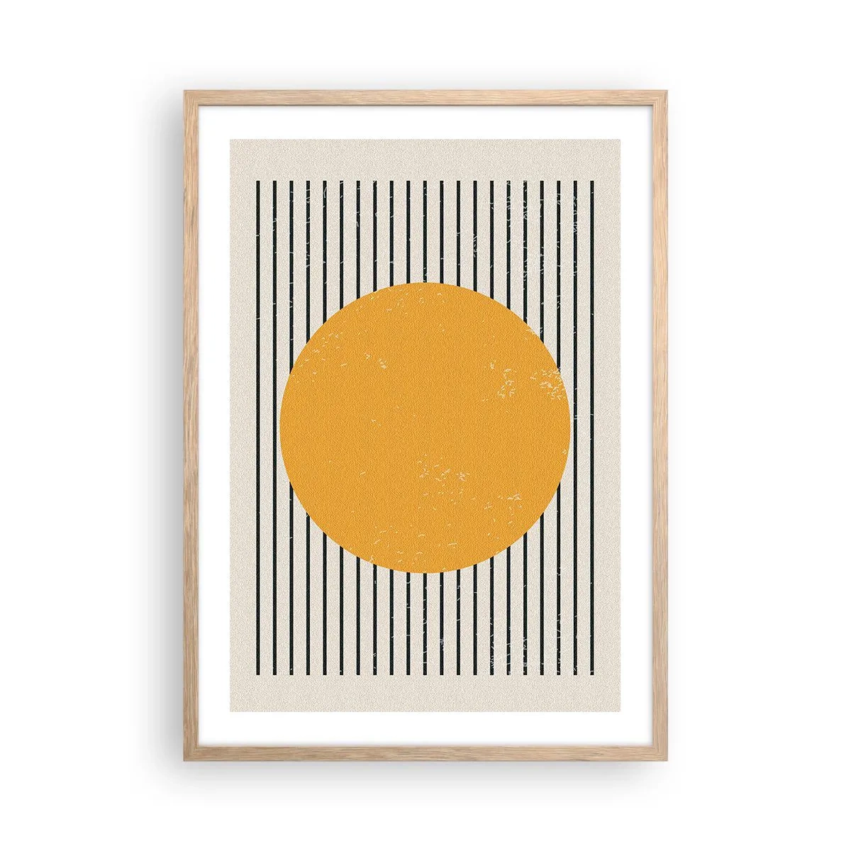 Affisch i ram av ljusek - Enkelhetens kraft - 50x70 cm