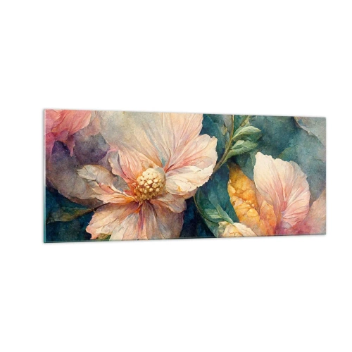 Glastavla - Bild på glas - Bara subtilitet - 100x40 cm