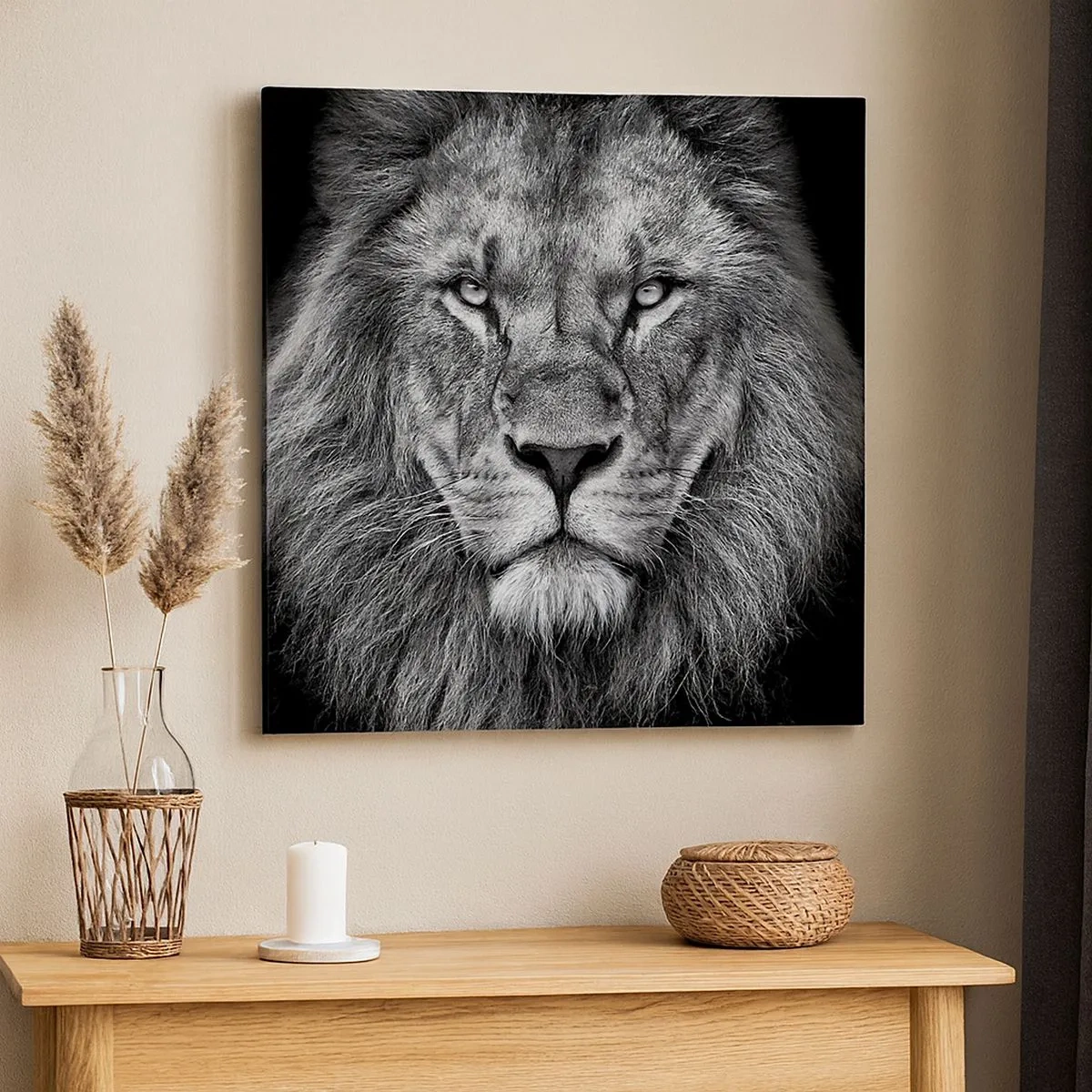 Canvastavla - Bild på duk - I kröningskläder - 30x30 cm