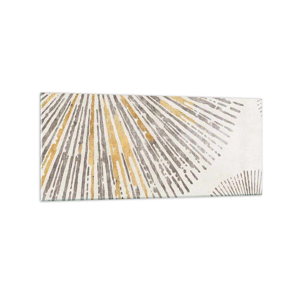 Glastavla - Bild på glas - Radiens skönhet - 120x50 cm