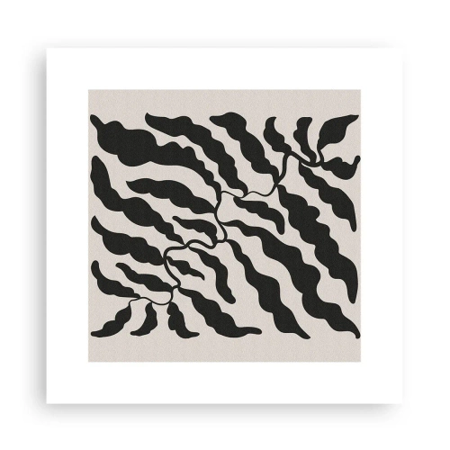 Affisch - Kvadratens natur - 30x30 cm